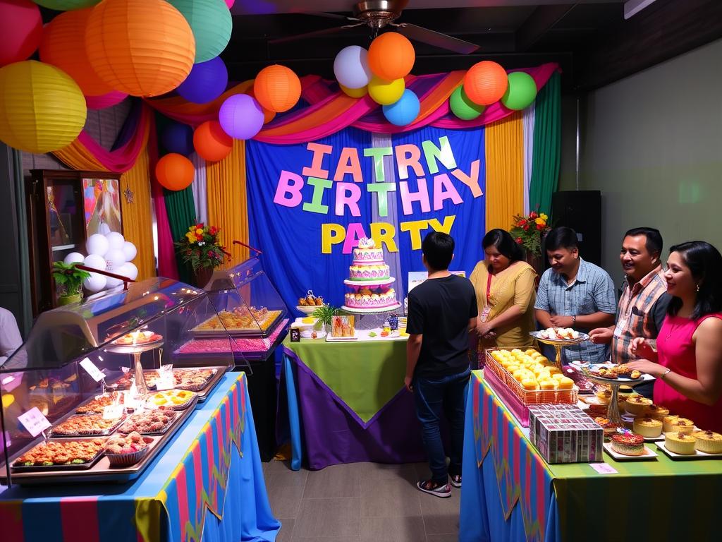 Birthday party catering by Dawat Catering Kolkata